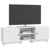 TV Cabinet White 150 x 31 x 50 cm Engineered Wood - Side View