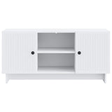 TV Cabinet 102 x 34.5 x 50 cm White Engineered Wood