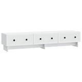 TV Cabinet with Drawer White 147 x 34.5 x 30 cm Engineered Wood