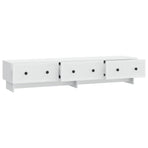 TV Cabinet with Drawer White 147 x 34.5 x 30 cm Engineered Wood
