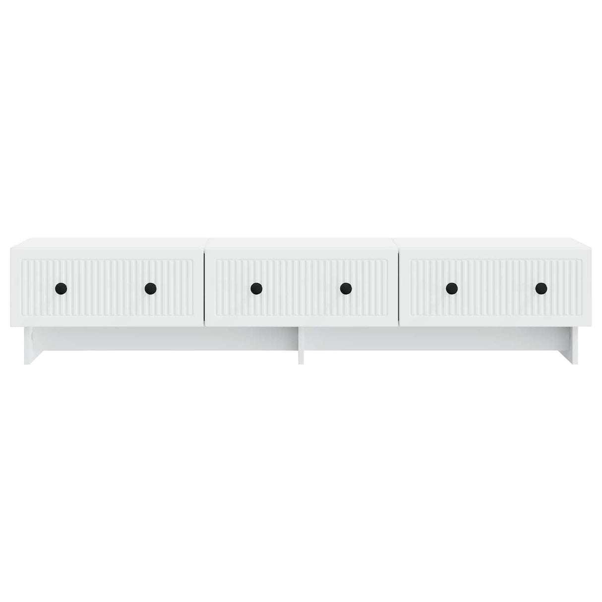 TV Cabinet with Drawer White 147 x 34.5 x 30 cm Engineered Wood