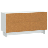 TV Cabinet White 99 x 34.5 x 50 cm Engineered Wood