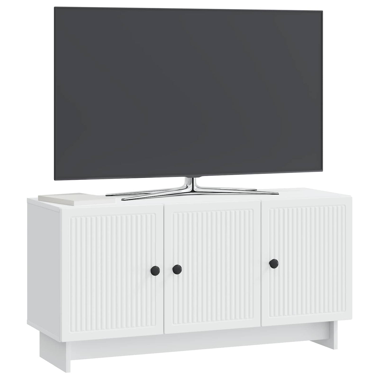 TV Cabinet White 99 x 34.5 x 50 cm Engineered Wood