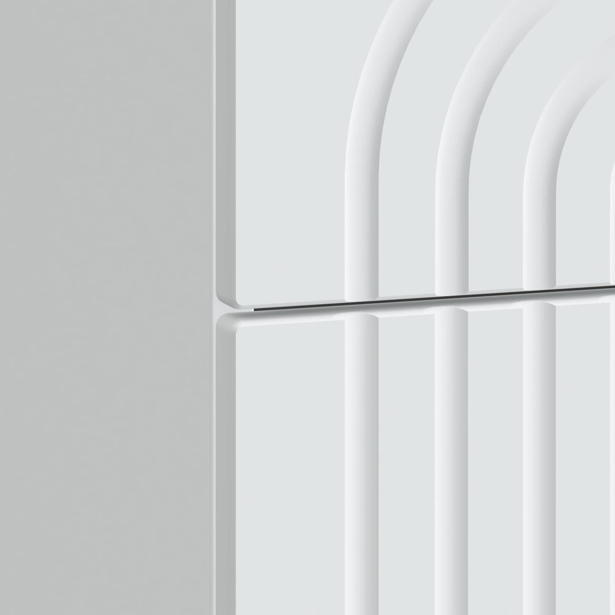 Bedside Cabinet White 62 x 34.5 x 48 cm Engineered Wood