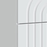 Bedside Cabinet White 62 x 34.5 x 48 cm Engineered Wood