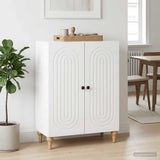 Sideboard White 66 x 34.5 x 90 cm Engineered Wood - Top-Down View