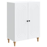 Sideboard White 66 x 34.5 x 90 cm Engineered Wood - Front View