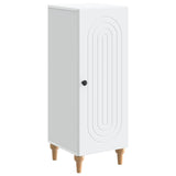 Sideboard White 33 x 34.5 x 90 cm Engineered Wood - Front View