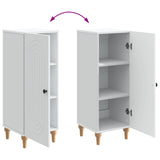 Sideboard White 33 x 34.5 x 90 cm Engineered Wood - Extra Image