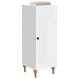 Sideboard White 33 x 34.5 x 90 cm Engineered Wood - Side View