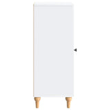 Sideboard White 33 x 34.5 x 90 cm Engineered Wood
