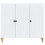 Sideboard White 89 x 34.5 x 80 cm Engineered Wood