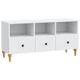 TV Cabinet White 102 x 34.5 x 50 cm Engineered Wood