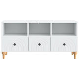TV Cabinet White 102 x 34.5 x 50 cm Engineered Wood