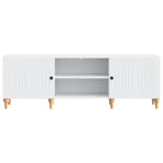 TV Cabinet White 150 x 31 x 50 cm Engineered Wood