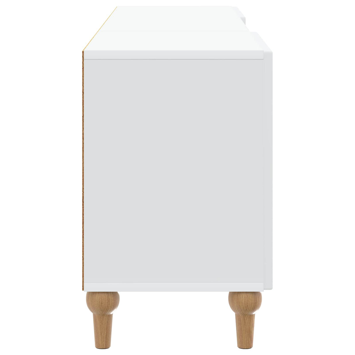 TV Cabinet White 150 x 31 x 50 cm Engineered Wood