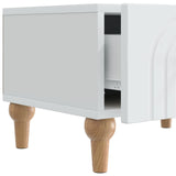 TV Cabinet with Drawer White 147 x 34.5 x 30 cm Engineered Wood - Extra Image