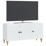 TV Cabinet White 99 x 34.5 x 50 cm Engineered Wood