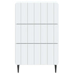Bedside Cabinet White 43 x 41 x 68 cm Engineered Wood