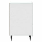 Bedside Cabinet White 43 x 41 x 68 cm Engineered Wood