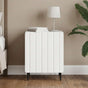 Bedside Cabinet White 43 x 34.5 x 52 cm Engineered Wood