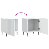 Bedside Cabinet White 43 x 34.5 x 52 cm Engineered Wood - Extra Image
