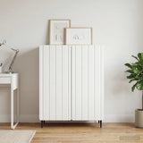Sideboard White 66 x 34.5 x 92 cm Engineered Wood - Top-Down View