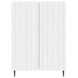 Sideboard White 66 x 34.5 x 92 cm Engineered Wood