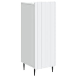 Sideboard White 34.5 x 33 x 92 cm Engineered Wood - Front View