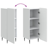 Sideboard White 34.5 x 33 x 92 cm Engineered Wood