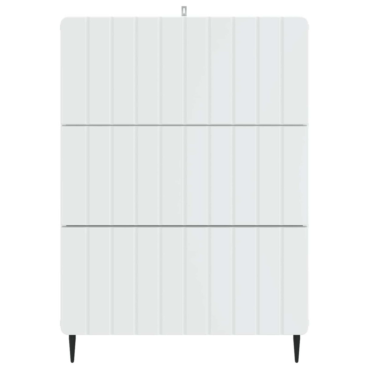 Drawer Cabinet White 66 x 34.5 x 92 cm Engineered Wood