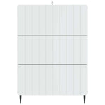 Drawer Cabinet White 66 x 34.5 x 92 cm Engineered Wood