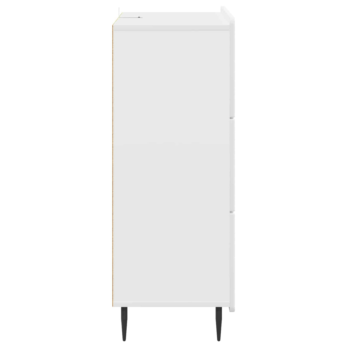 Drawer Cabinet White 66 x 34.5 x 92 cm Engineered Wood