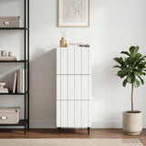 Drawer Cabinet White 33 x 34.5 x 92 cm Engineered Wood - Top-Down View