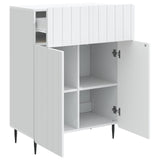 Sideboard with Drawer White 66 x 34.5 x 92 cm Engineered Wood