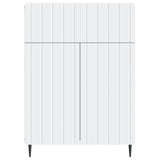 Sideboard with Drawer White 66 x 34.5 x 92 cm Engineered Wood