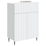 Sideboard with Drawer White 66 x 34.5 x 92 cm Engineered Wood
