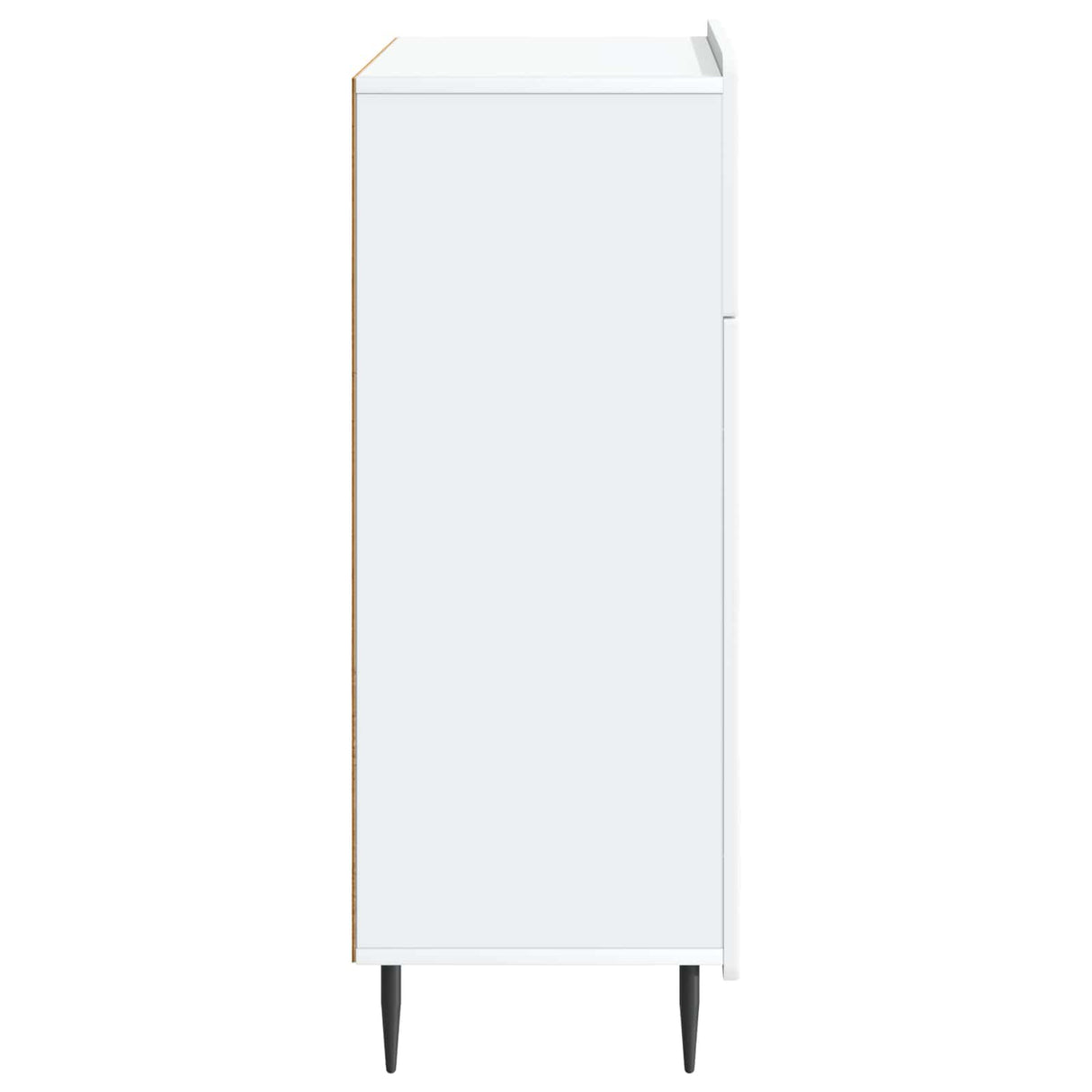 Sideboard with Drawer White 66 x 34.5 x 92 cm Engineered Wood