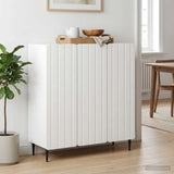 Sideboard White 89 x 34.5 x 82 cm Engineered Wood - Top-Down View