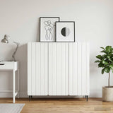 Sideboard White 89 x 34.5 x 82 cm Engineered Wood