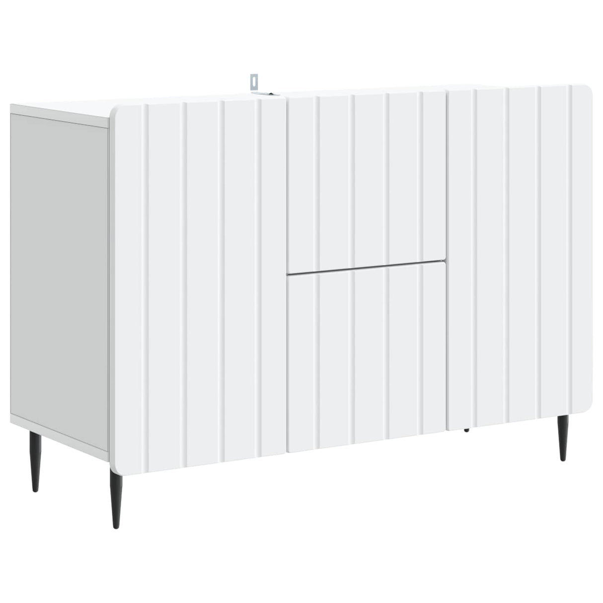 Sideboard with Drawer White 89 x 34.5 x 62 cm Engineered Wood