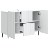 Sideboard with Drawer White 89 x 34.5 x 62 cm Engineered Wood