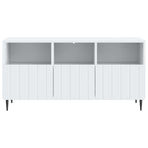 TV Cabinet with Drawer White 102 x 34.5 x 50 cm Engineered Wood