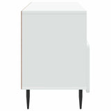 TV Cabinet with Drawer White 102 x 34.5 x 50 cm Engineered Wood