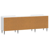 TV Cabinet White 150 x 31 x 52 cm Engineered Wood - Low Angle