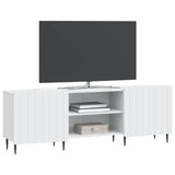 TV Cabinet White 150 x 31 x 52 cm Engineered Wood - Side View
