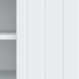 TV Cabinet White 102 x 34.5 x 52 cm Engineered Wood - Extra Image