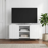 TV Cabinet White 102 x 34.5 x 52 cm Engineered Wood