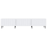 TV Cabinet with Drawer White 147 x 34.5 x 32 cm Engineered Wood - Rear View