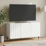 TV Cabinet White 99 x 34.5 x 52 cm Engineered Wood
